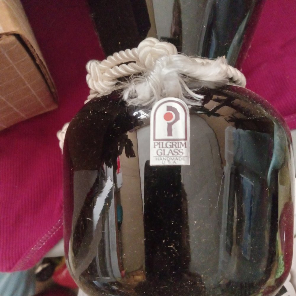 Vintage Pilgrim Glass Vase
